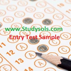 Entry test Preparation for Medical and Engineering