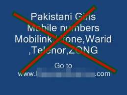 Girls Mobile Number Search Online in Pakistan a Common but Time Wasted Unethical Practice