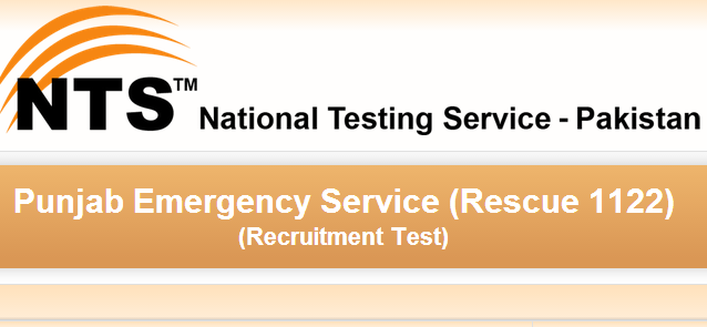 Punjab Rescue 1122 NTS Test 2014 Sample Paper Online
