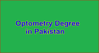 optometry salary in pakistan degree jobs scope