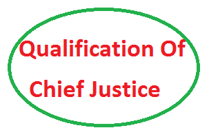 Chief Justice Of Pakistan Qualification Salary seniority list