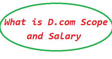 Diploma Of Commerce D.Com Scope and Subjects in Pakistan