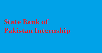 State Bank of Pakistan Internship