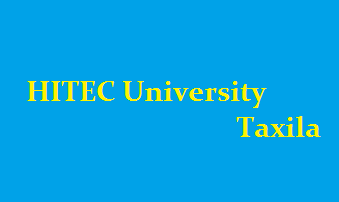 HITEC University Taxila Merit List