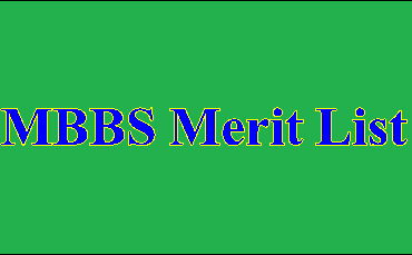 Dow Medical College Karachi MBBS Merit List 2023