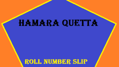 Hamara Quetta Roll Number Slip