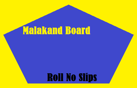 Bise Malakand Board Roll No Slip
