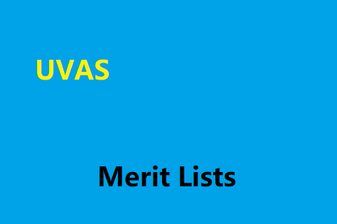 UVAS Merit List