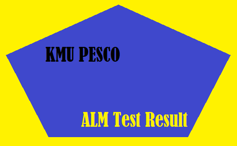 KMU PESCO ALM Test Result