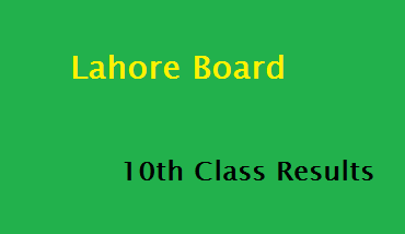 Lahore Board 10th Class Result 2023
