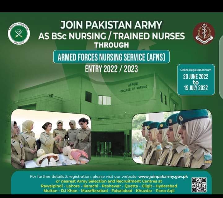 Army Nursing Admission 2023