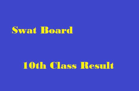 Bise Swat Board 10th Class Result 2023