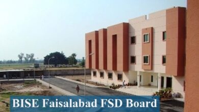 Bise Faisalabad Board 9th Class Result