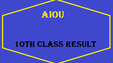 AIOU 10th Class Result