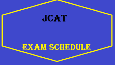 JCAT Exam Schedule