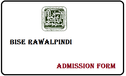 Bise Rawalpindi Matric Admission Form