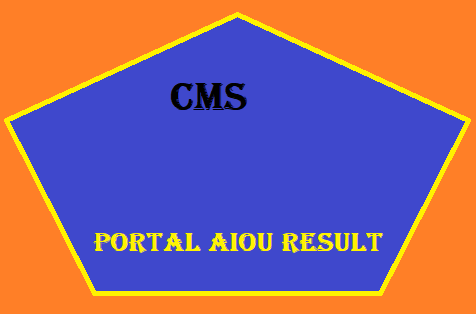 CMS Portal AIOU Result