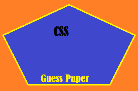 CSS Guess Paper Download Pdf