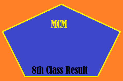 MCM 8th Class Result 2024