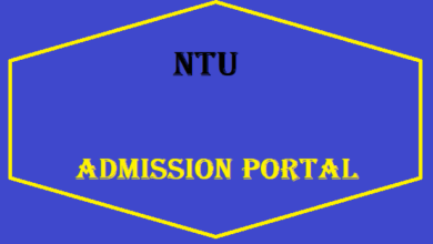 NTU Admission Portal 2024