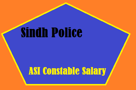 Sindh Police ASI Constable Salary