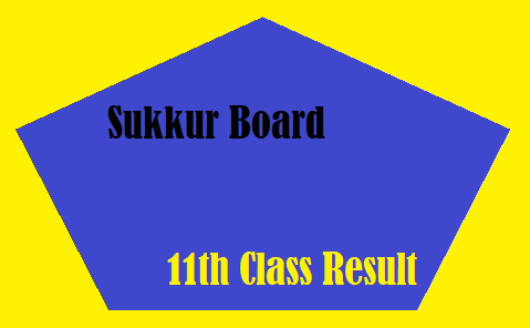 Sukkur Board 11th Class Result 2024